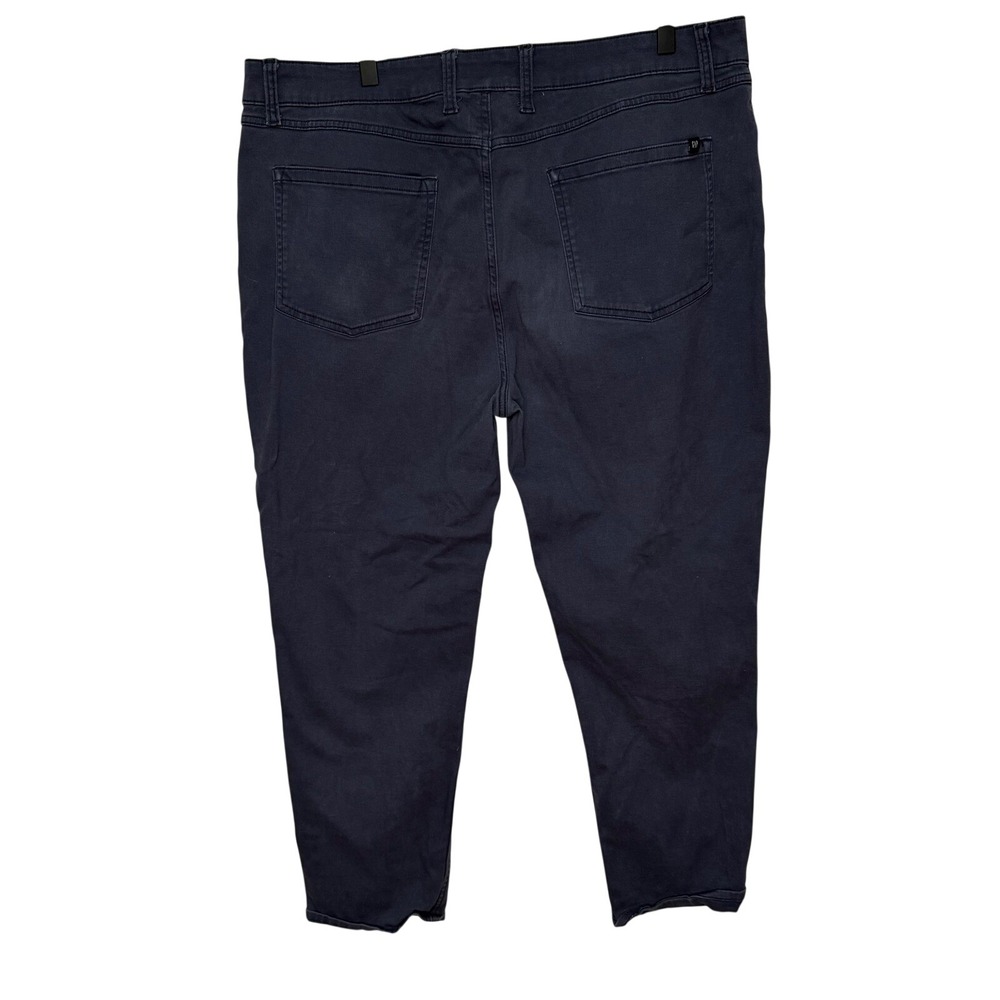GAP Men's Blue Gray Chinos Straight Fit Pants Size Measures 40 x 28‎ - Picture 2 of 4